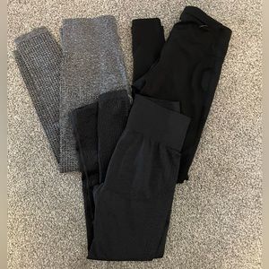 set of 3 pairs of workout pants